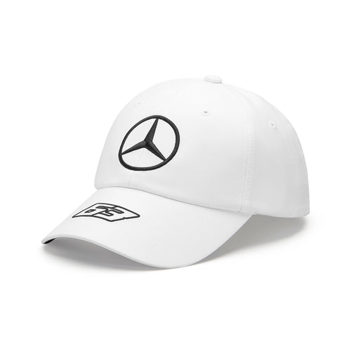 Mercedes Gorra Blanca George Russell 2023