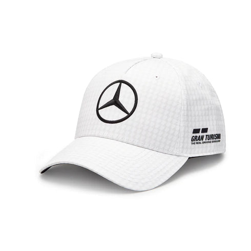 Mercedes AMG Petronas Replica Lewis Hamilton White Cap 2023