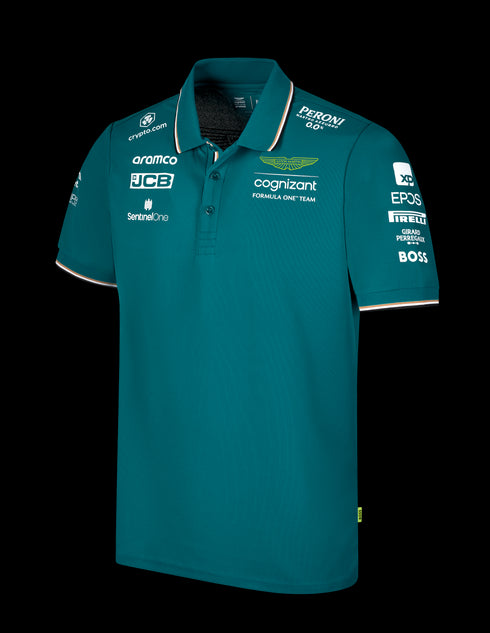 Aston Martin Cognizant Team Polo Shirt 2023