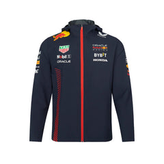 Red Bull Racing Racing Team Rain Jacket- Navy 2023-1